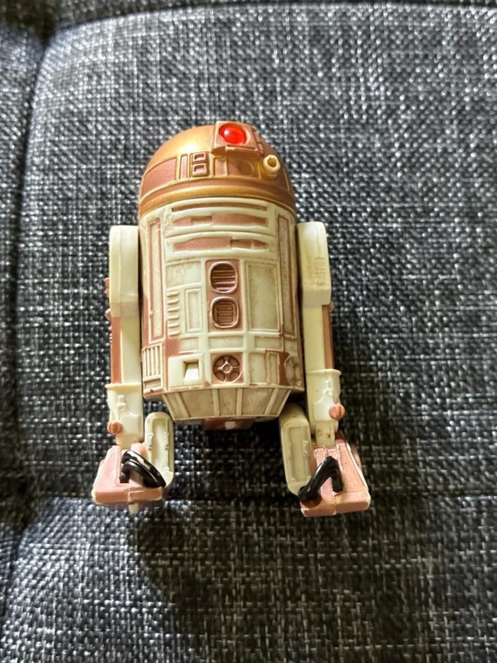 Kids Droid Action Figure in Cream and Copper - Collectible Playset Figure